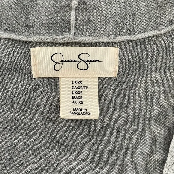 Long leopard print cardigan with pockets! Sz xs. - Picture 3 of 4